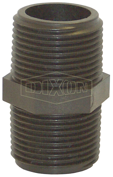 Schedule 80 Threaded Polypropylene Hex Nipple